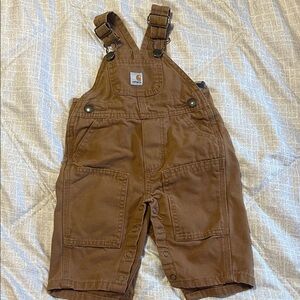 Carhartt Infant Overalls in Classic Brown